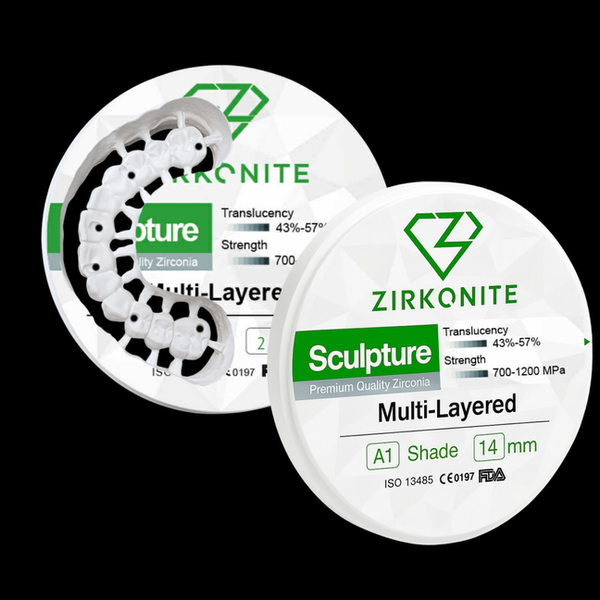 Sculpture — Multi-Layered Zirconia