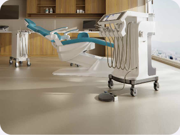 JINME mobile dental chair in clinic 4