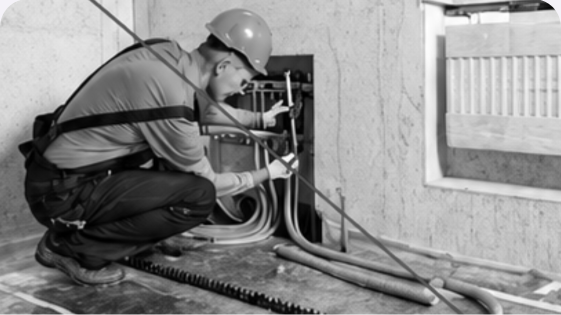 Pipework and building work