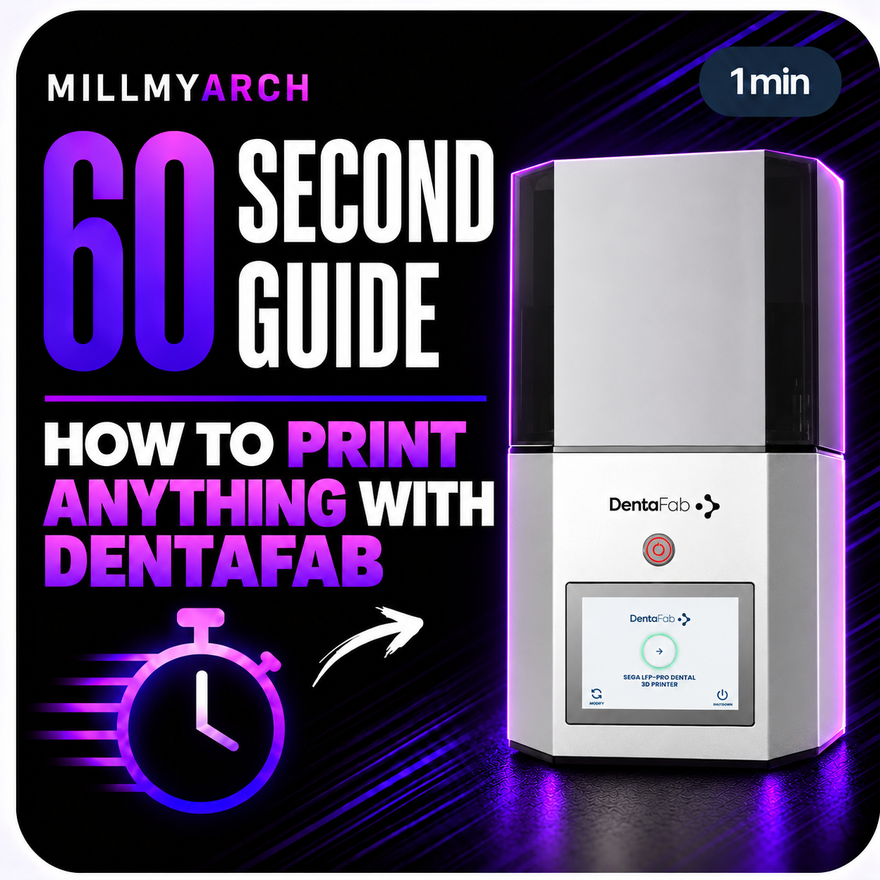 How to Print Anything with DentaFab — Getting started with the DentaFab 3D printer